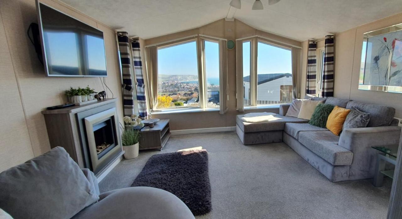 Lodge Seaview Swanage Esterno foto