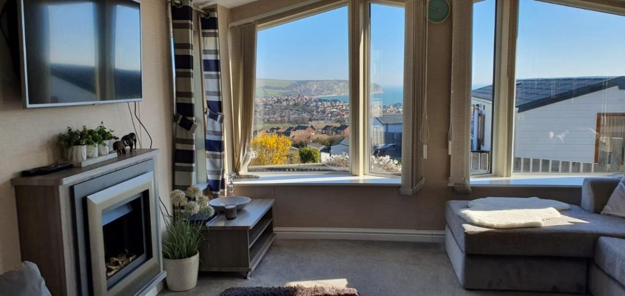 Lodge Seaview Swanage Esterno foto